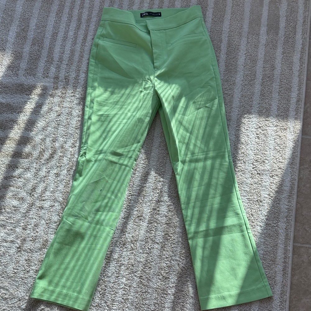 Zara Mint Green Trousers